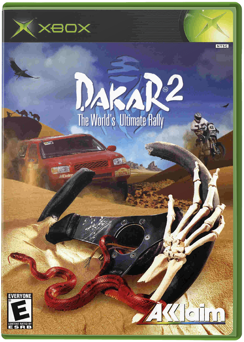 Dakar 2: The World's Ultimate Rally box art for Xbox
